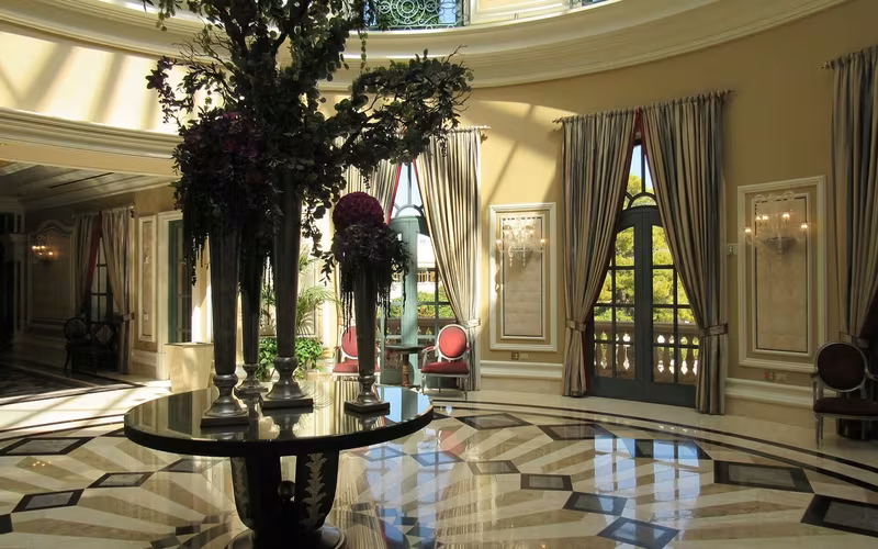 Interior of Bellagio Las Vegas
