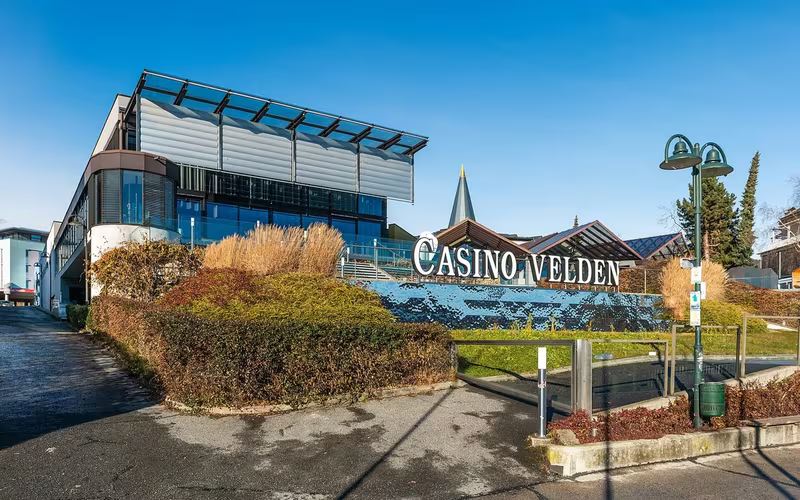 Casino Velden seen from the south