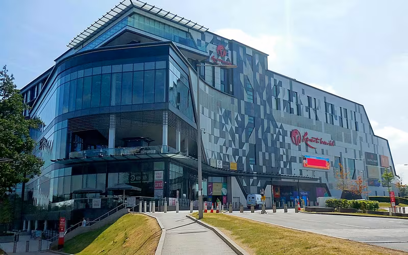 The Resorts World shopping and leisure complex